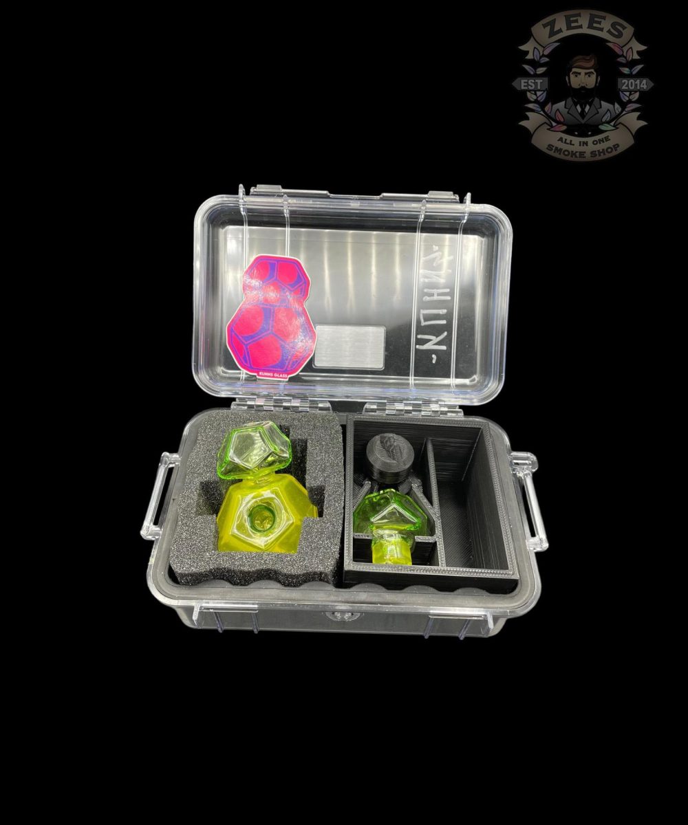 Alternative view of KUHNS GLASS: LEMON AND LIME GEO TRAVELER