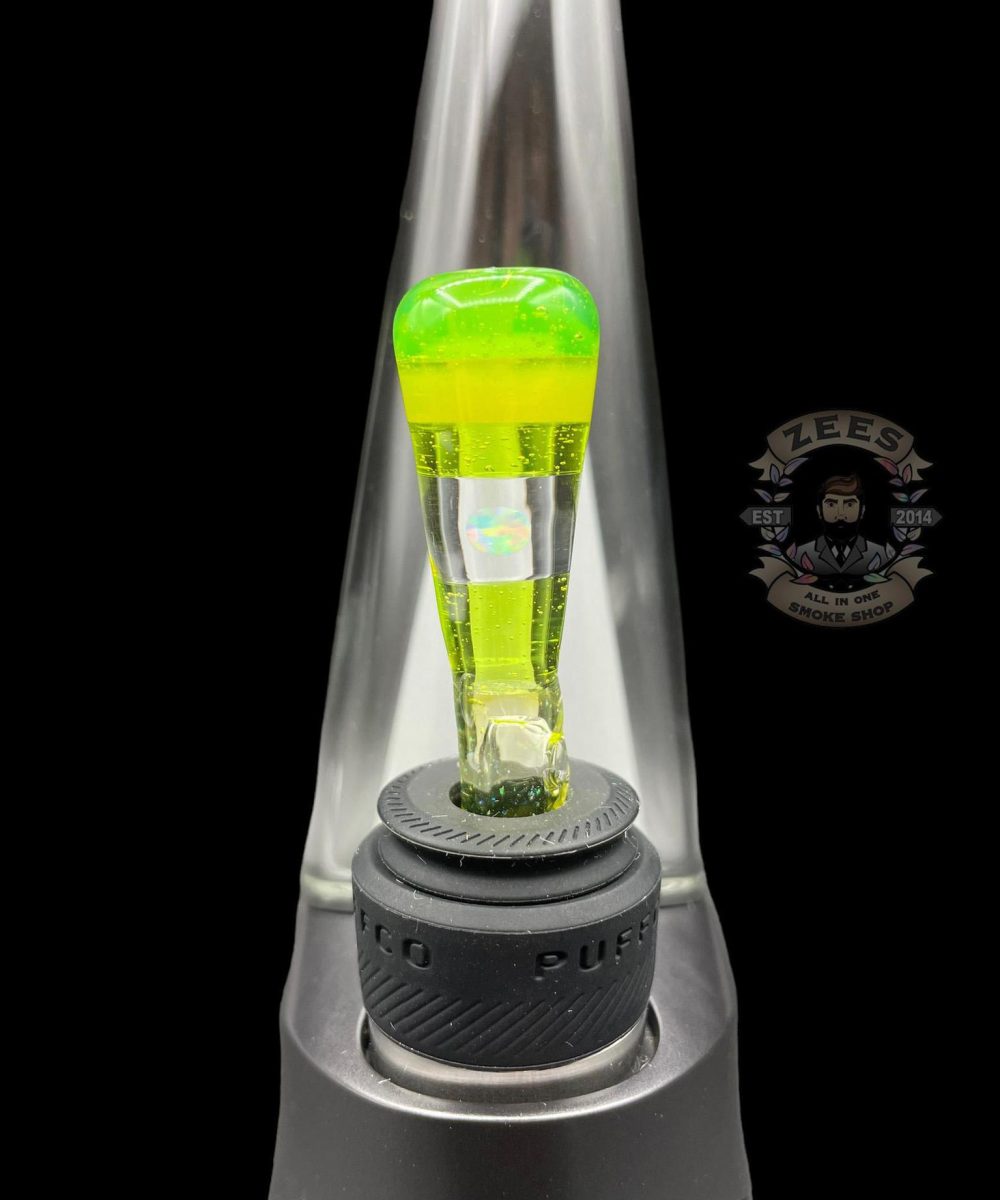 COOPERS GLASS: PREMIUM ENCASED OPAL PUFFCO PRO SPINNER BALL CAP