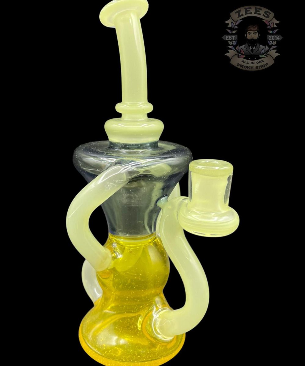 MR G GLASS: FULLY WORKED CFL DUAL UPTAKE RECYCLER