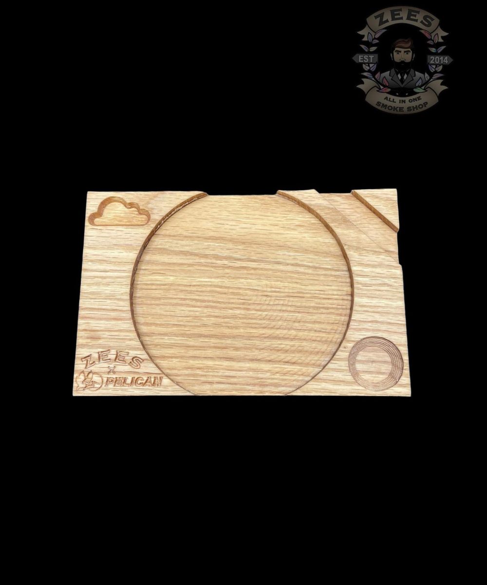CARVED POURS: ZEE'S x PELICAN WOODEN TRAY
