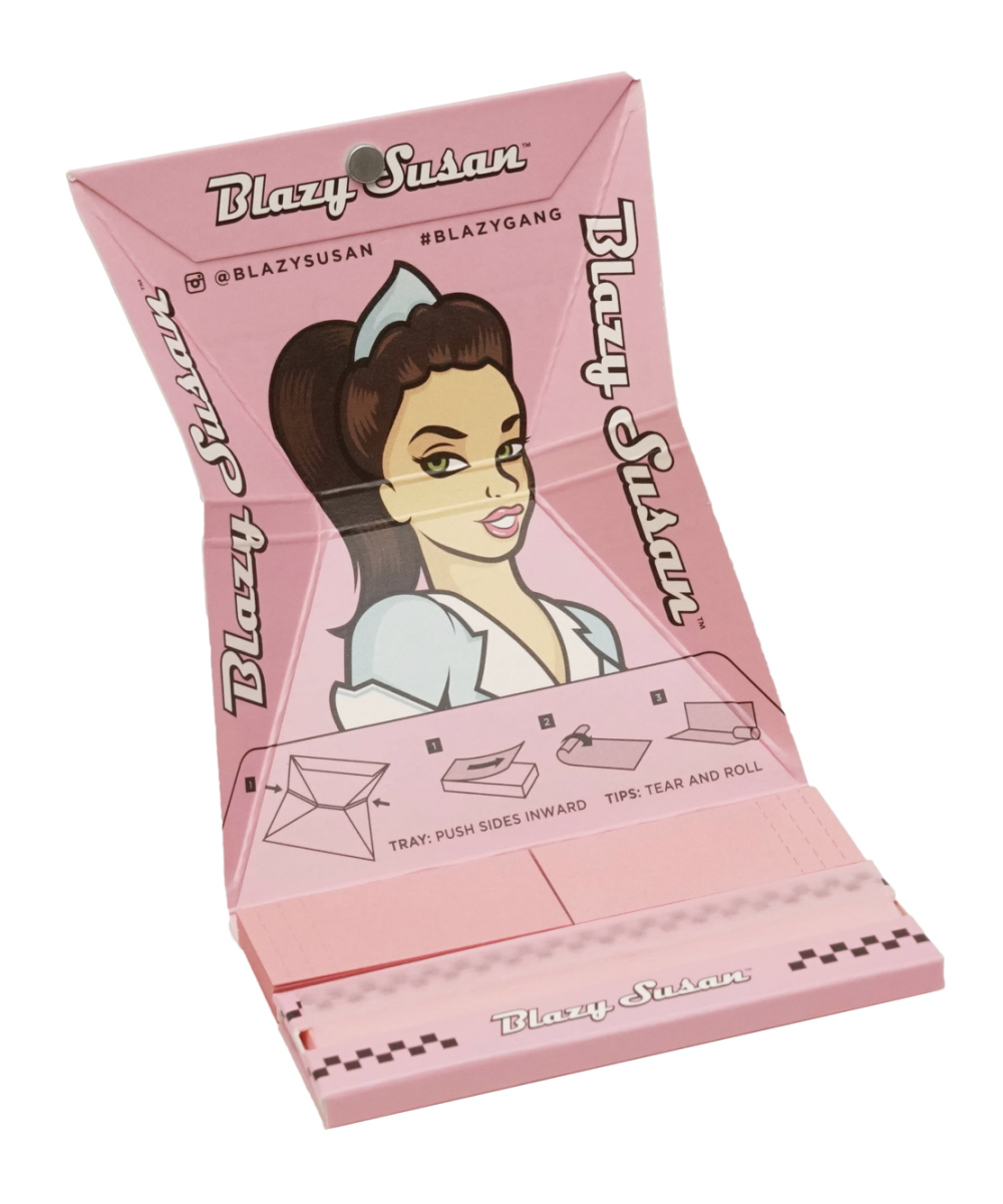 Alternative view of BLAZY SUSAN: 11/4 DELUXE ROLLING KIT PINK