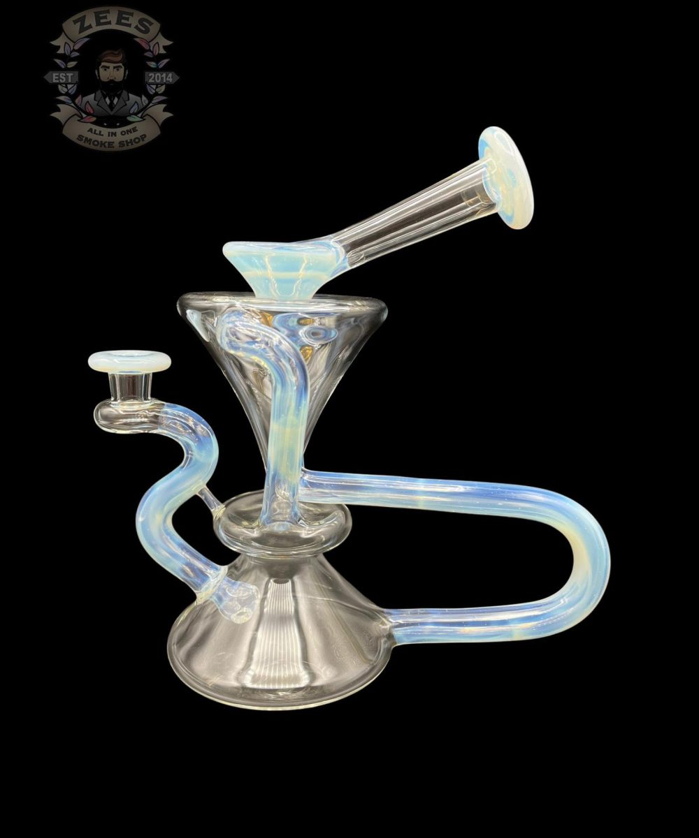 Alternative view of MCGREW GLASS: GHOST DUAL UPTAKE FLOATER RECYCLER