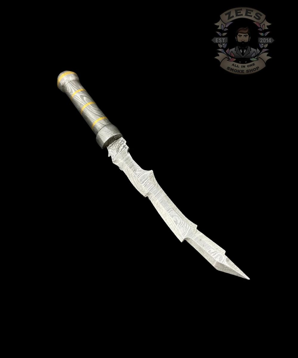 DAMASCUS HK KNIVES: FULL DAMASCUS SWORD DABBER