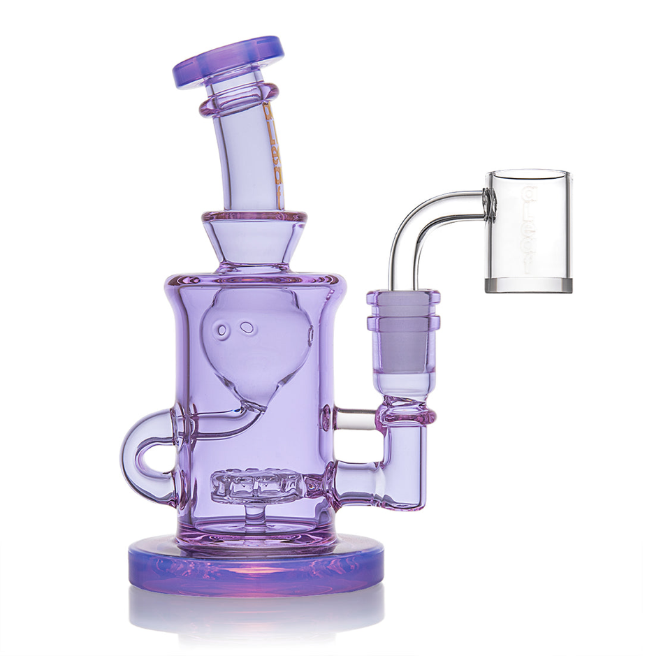 Alternative view of ALEAF GLASS: 6" UFO PERK RECYCLER