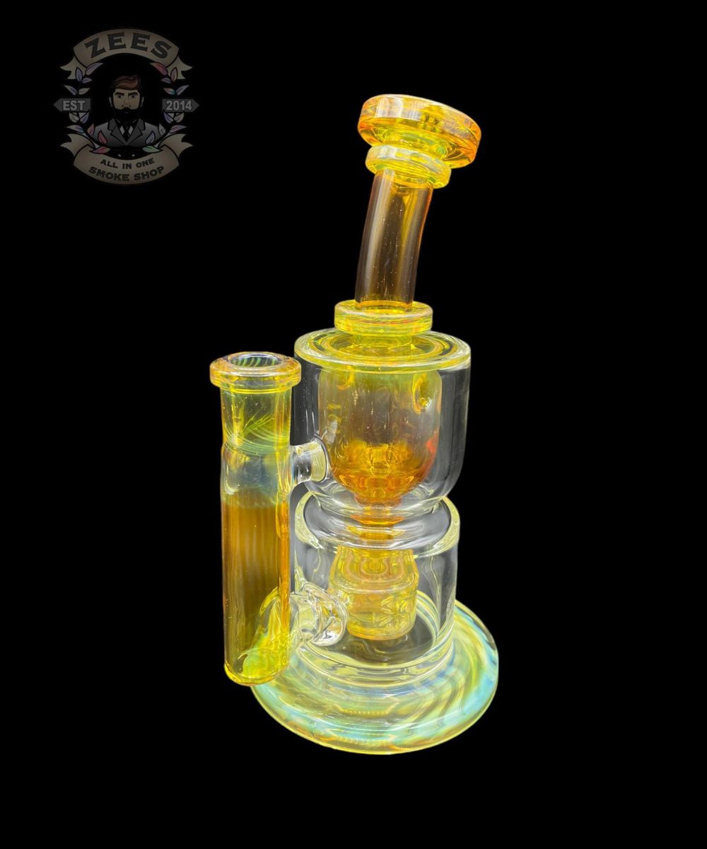 Alternative view of FATBOY GLASS: NS YELLOW TAURUS INCYCLER RIG