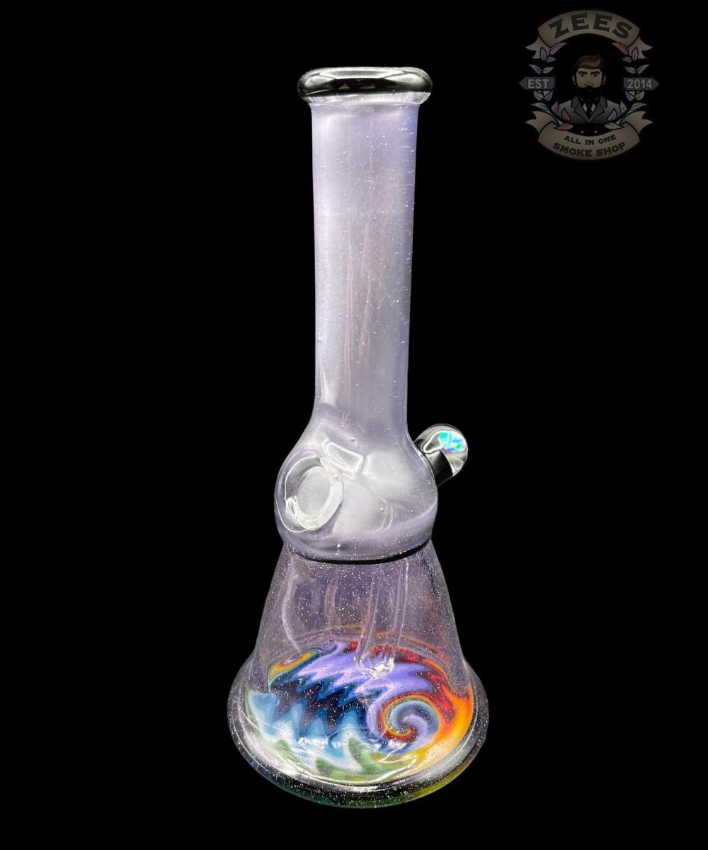 Alternative view of ANTHO 805: SATIN PURPLE RAINBOW WIG WAG PULL TUBE