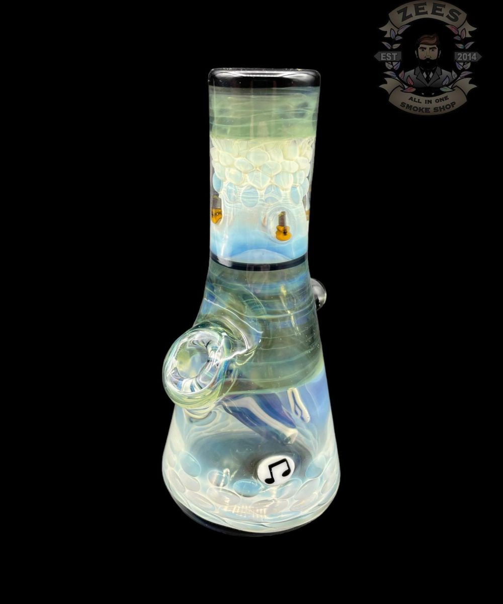 Alternative view of NES GLASS: 5" MUSIC NOTES MICRO TUBE #7