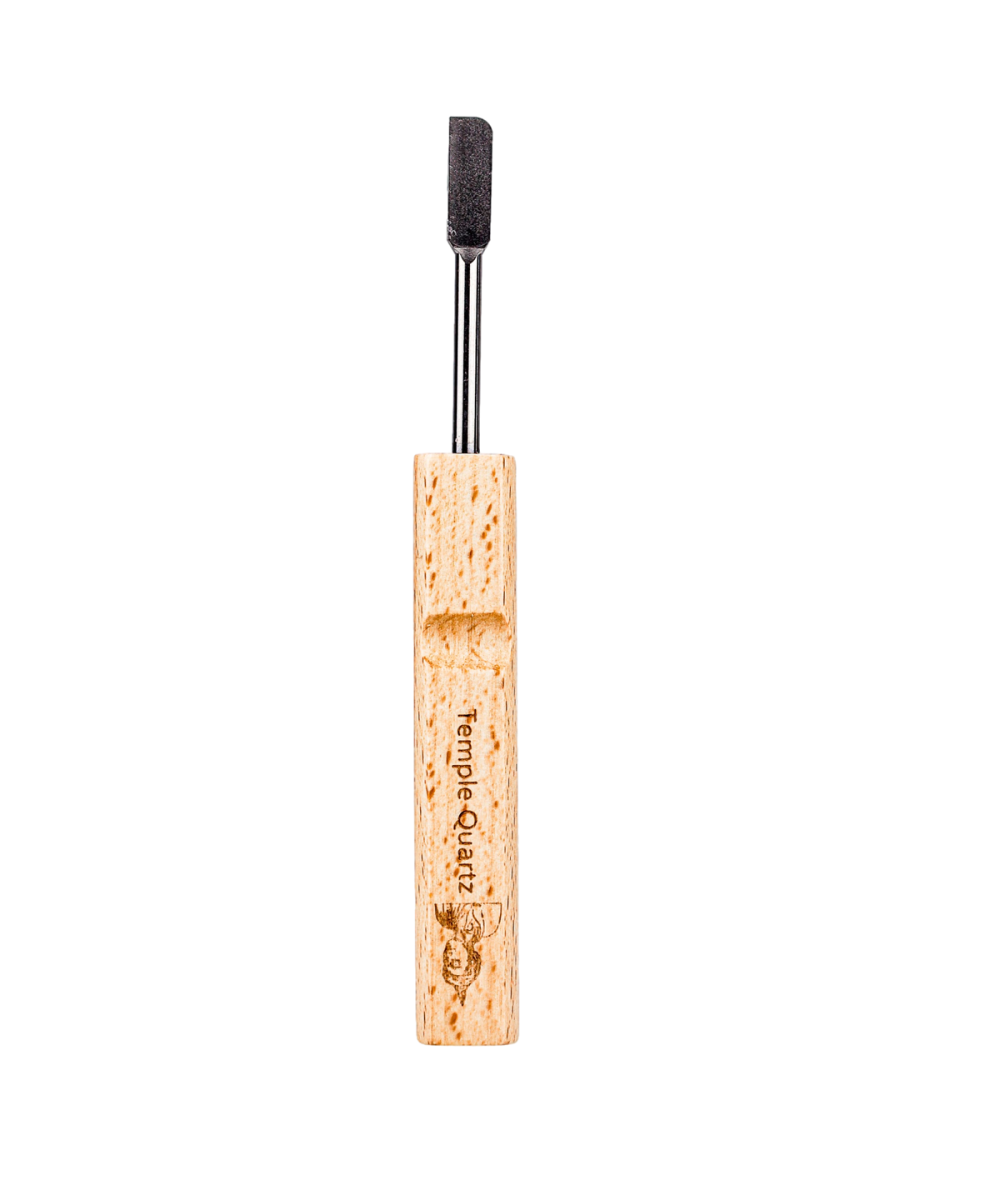 TEMPLE QUARTZ: WOODEN DAB TOOL