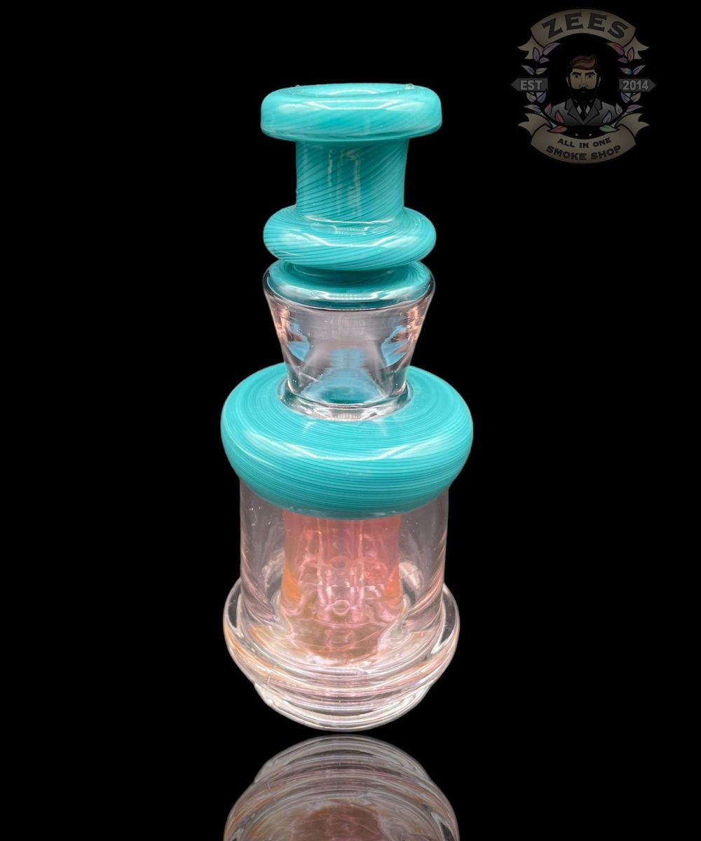 Alternative view of ERY GLASS: FULLY WORKED PUFFCO PEAK ATTACHMENT