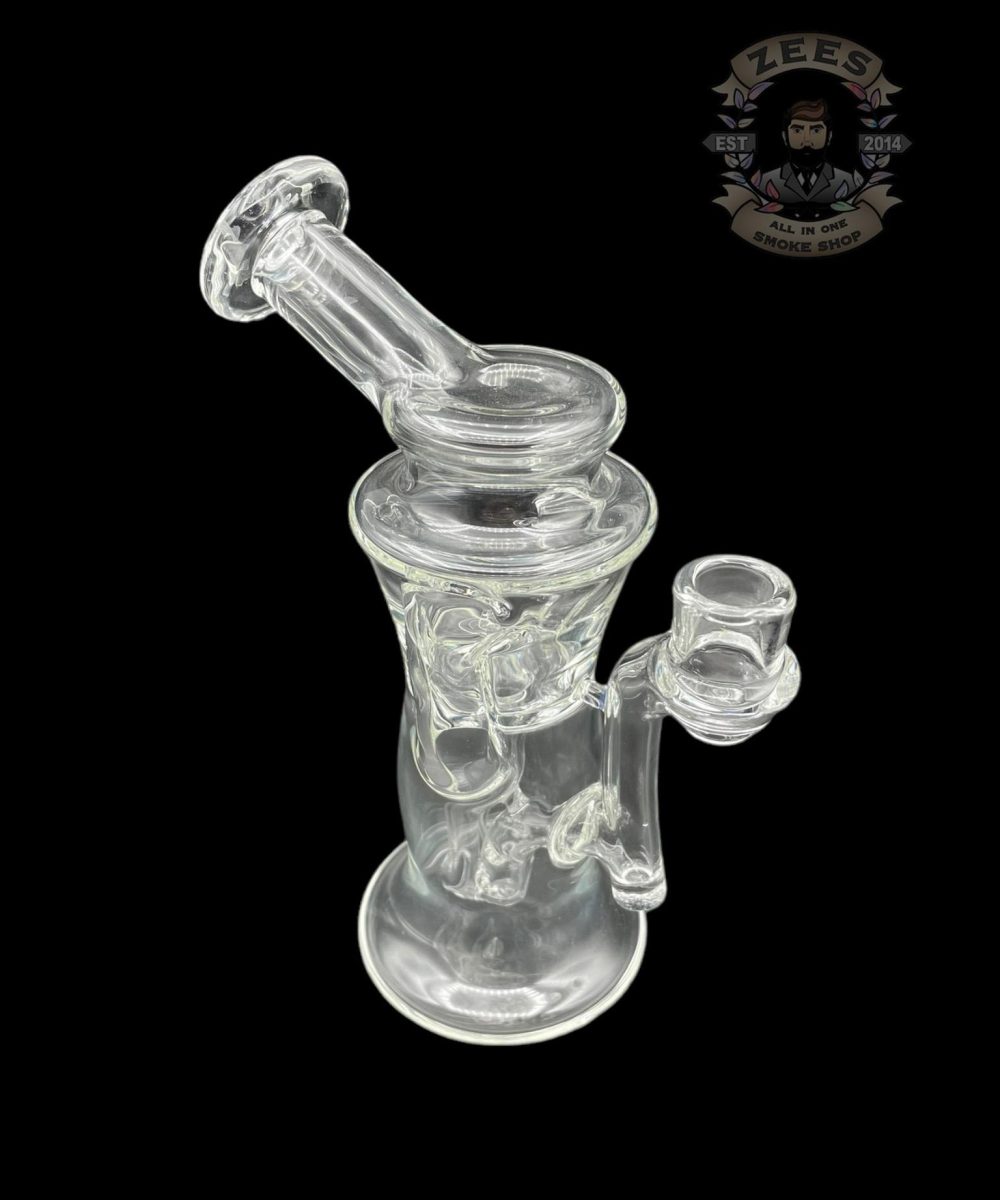 DJINN GLASS: CLEAR GILL RECYCLER #5