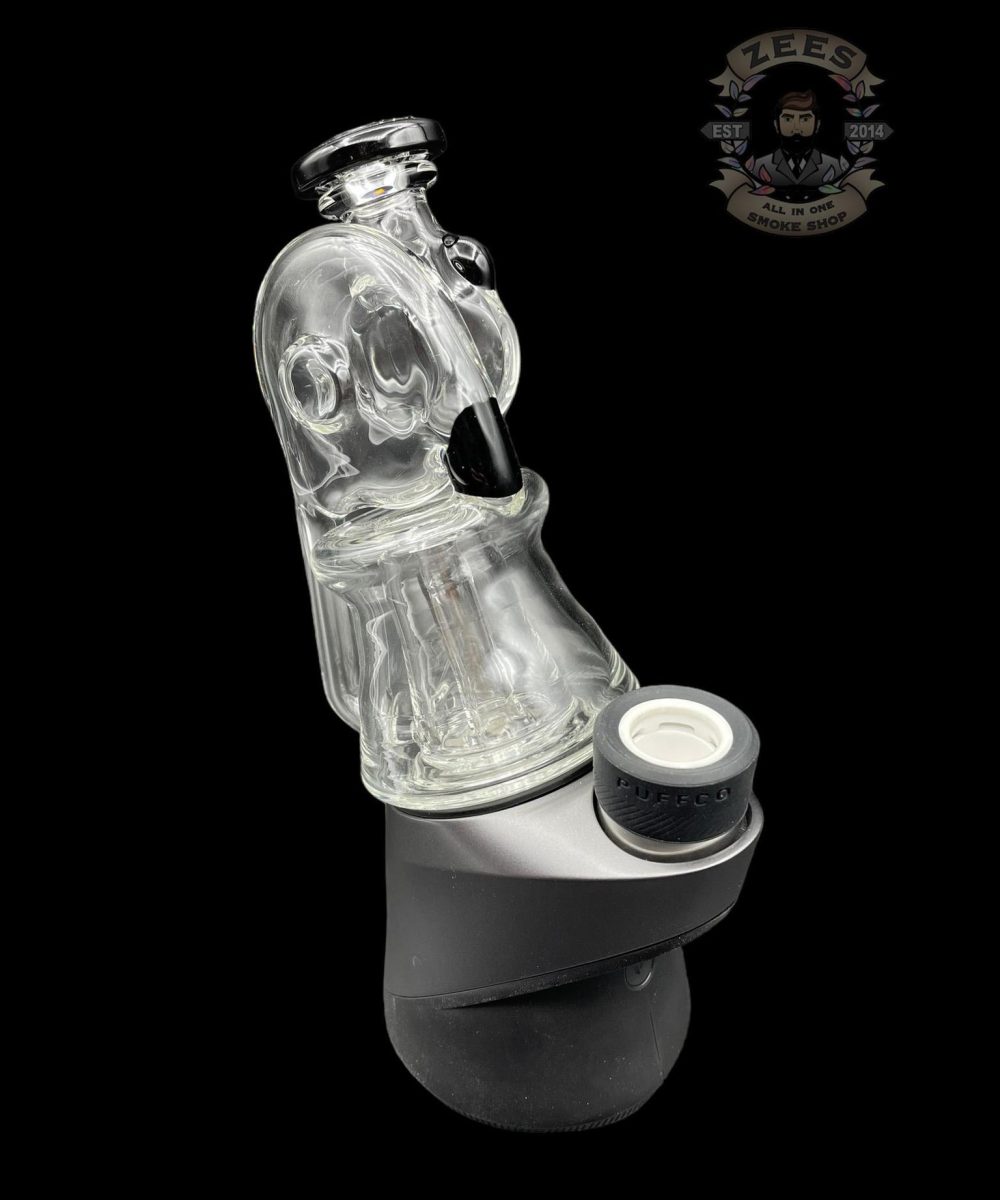 ERY GLASS: CLEAR UPTAKE RECYCLER PUFFCO PEAK ATTACHMENT