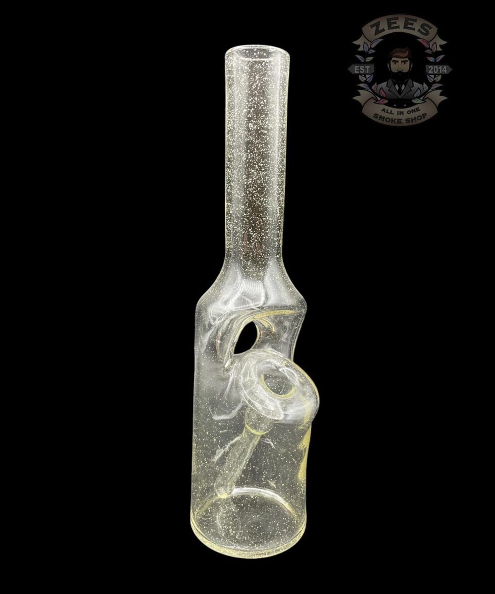 BRO-D GLASS ART: BLU-V BOTTLE RIG #29