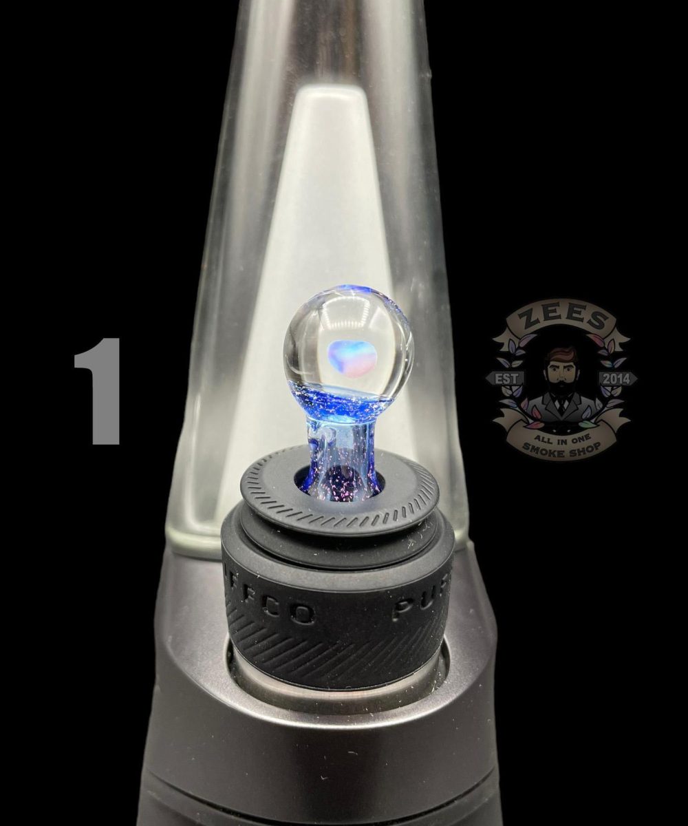 Alternative view of REVIVED GLASS: ENCASED OPAL PUFFCO PEAK PRO BALL CAP