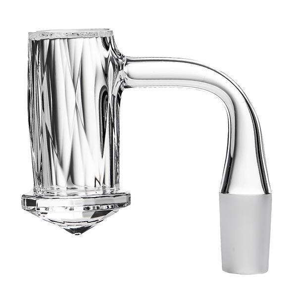 GREEN BEAR GLASS: FACETED BANGER