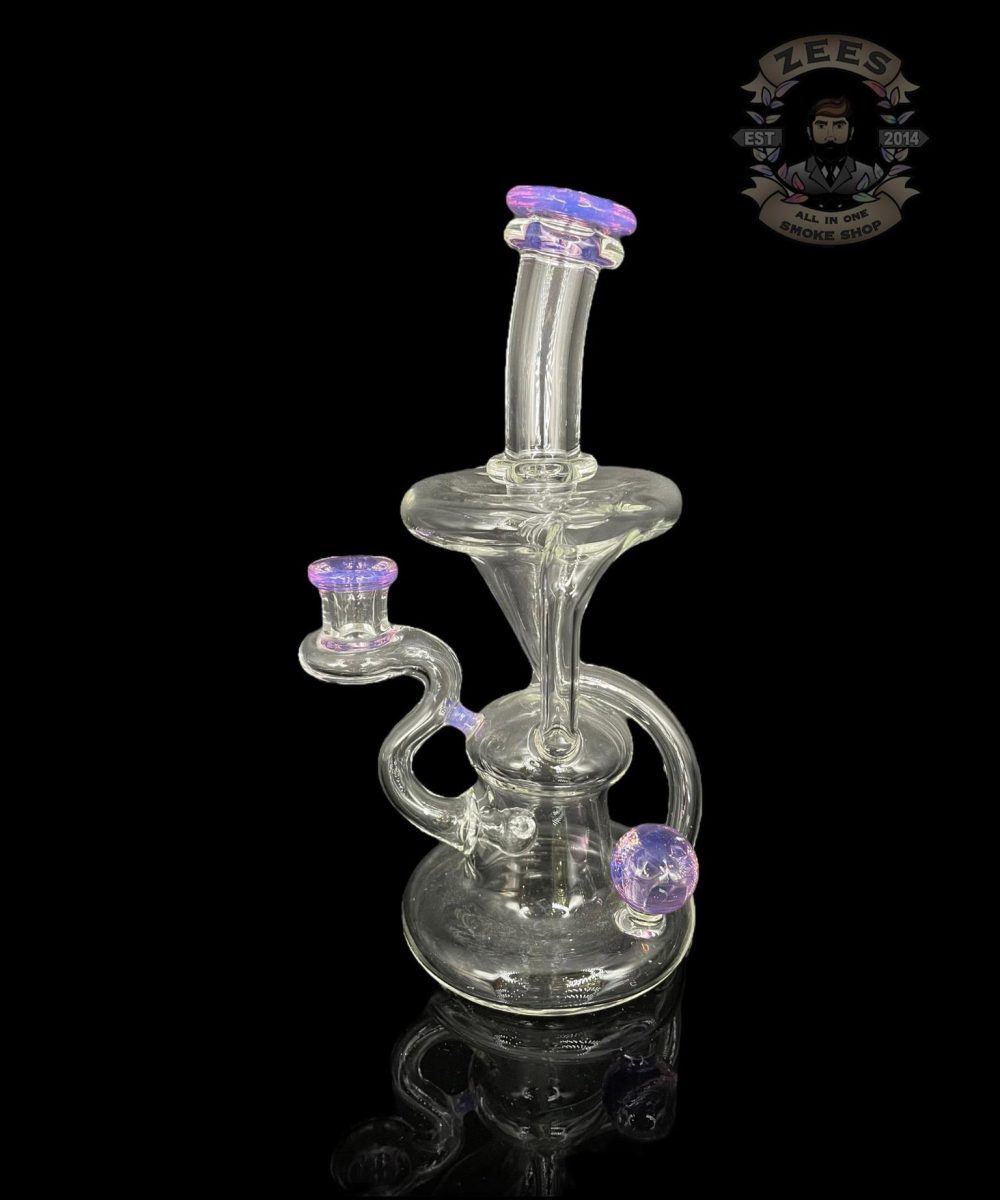 Alternative view of LOGI GLASS ART 2:1 COLOR ACCENT PURPLE FLOATER RECYCLER