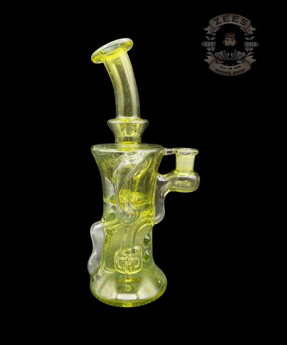 Alternative view of CHUBBY GLASS: LIMEDROP x ORANGE UV GILL RECYCLER