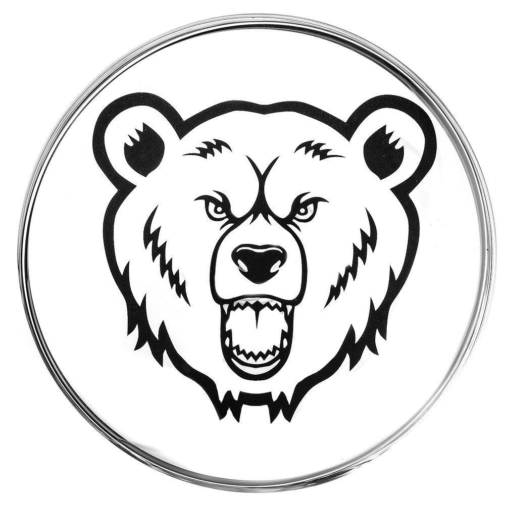 Alternative view of GREEN BEAR GLASS: 18" DOUBLE PERK BEAKER