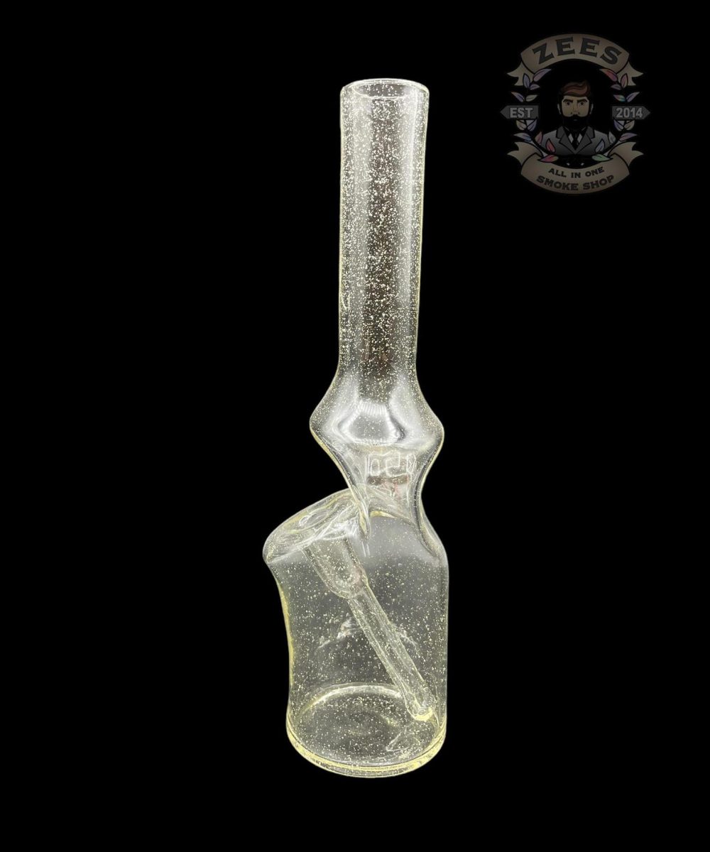 Alternative view of BRO-D GLASS ART: BLU-V BOTTLE RIG #29