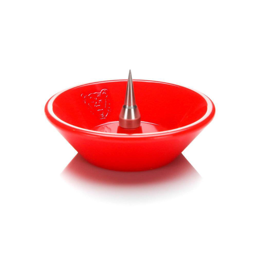 Alternative view of GREEN BEAR GLASS: GRIZZY TRAY