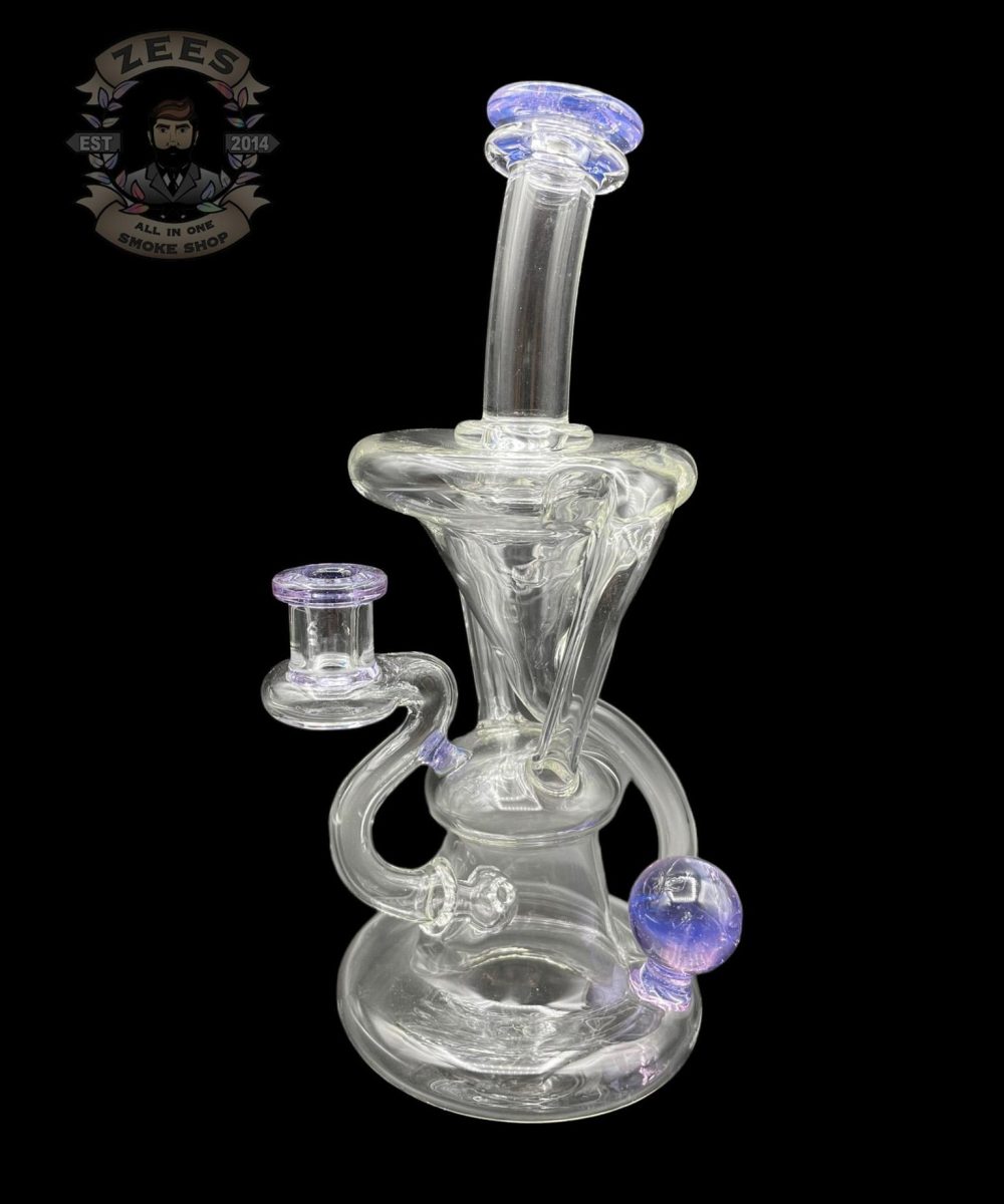 Alternative view of LOGI GLASS ART 2:1 COLOR ACCENT PURPLE FLOATER RECYCLER