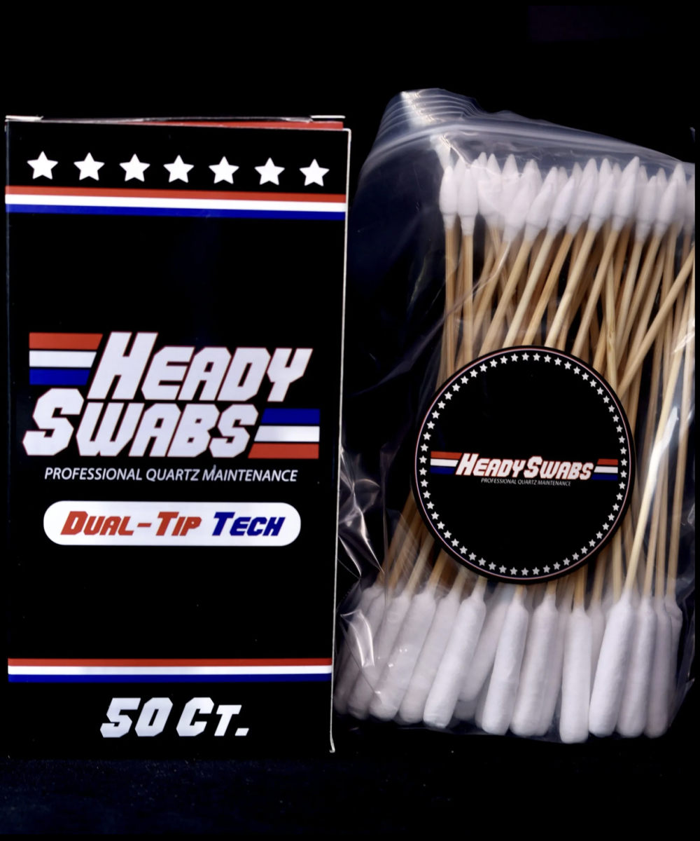 HEADY SWABS: DUAL TIP TECH 50CT
