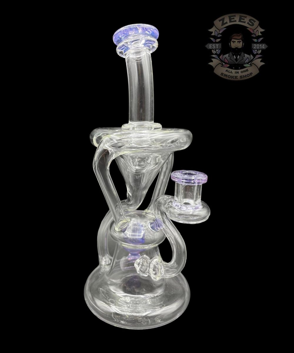 LOGI GLASS ART 2:1 COLOR ACCENT PURPLE FLOATER RECYCLER