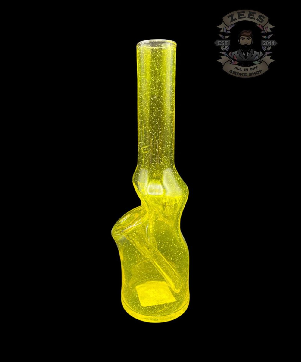 Alternative view of BRO-D GLASS ART: LEMON DROP BOTTLE RIG #10