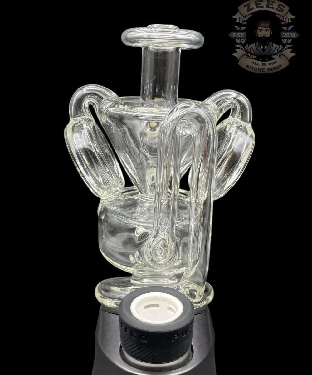 Alternative view of REBEL GLASS: CLEAR PUFFCO PEAK ATTACHMENT