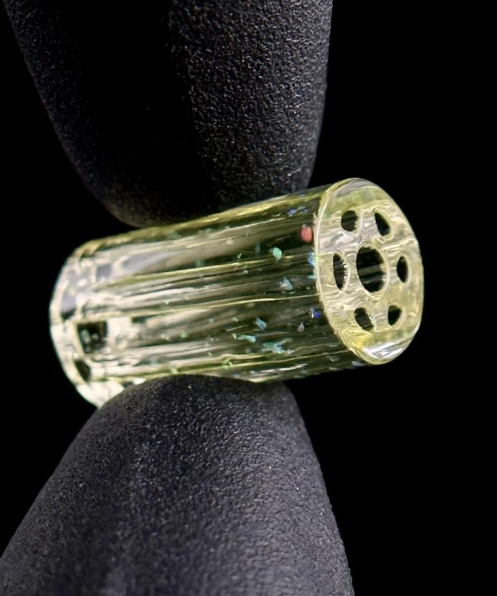 Alternative view of KOVACS GLASS: CITRINE CRUSHED OPAL TIP