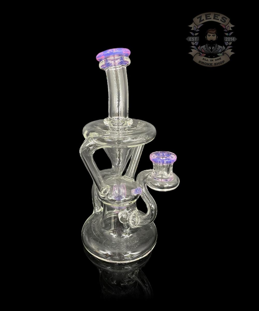 LOGI GLASS ART 2:1 COLOR ACCENT PURPLE FLOATER RECYCLER