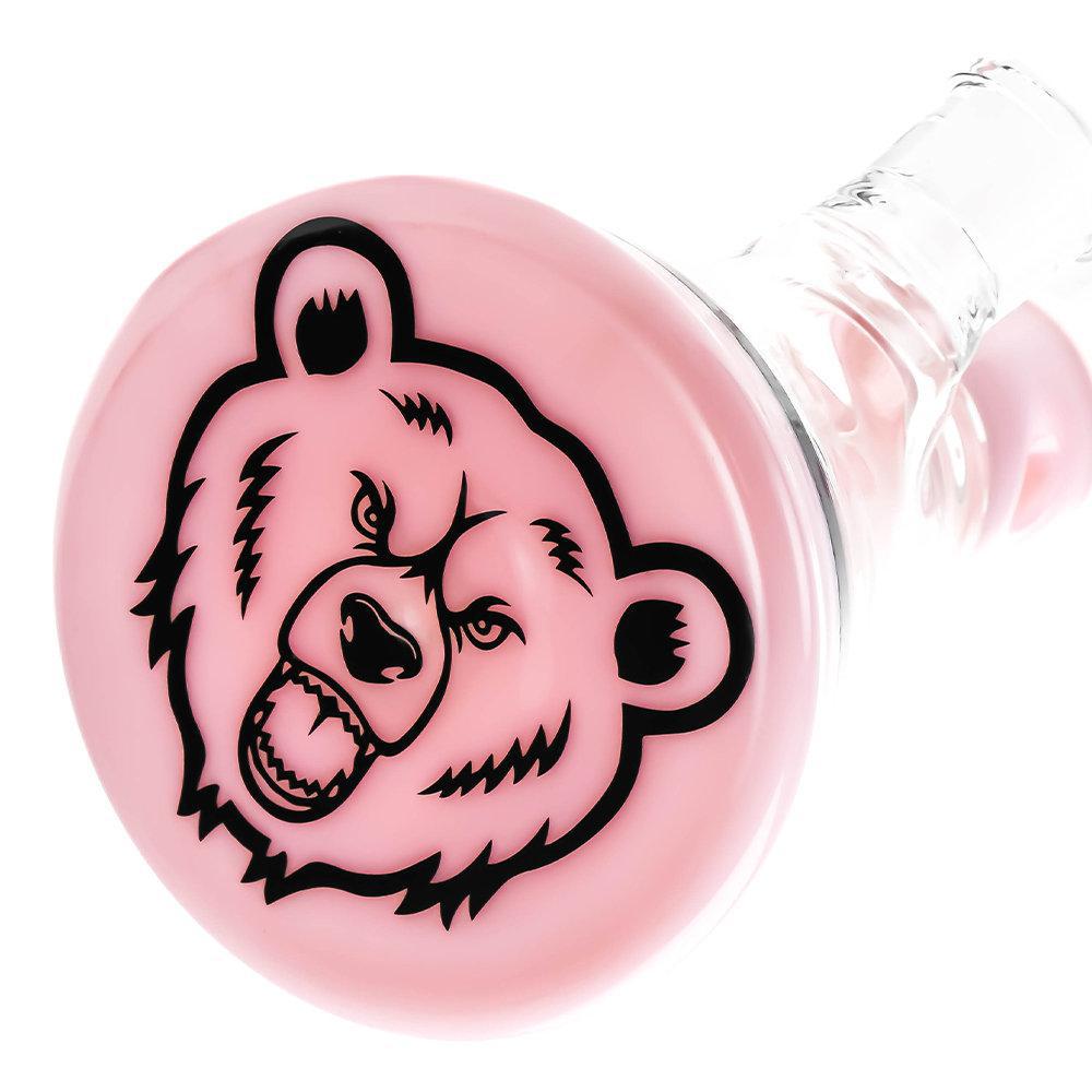 Alternative view of GREEN BEAR GLASS: 18" STRIPED SECTION