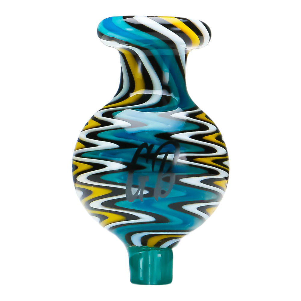 Alternative view of GREEN BEAR GLASS: WIG WAG CARB CAP