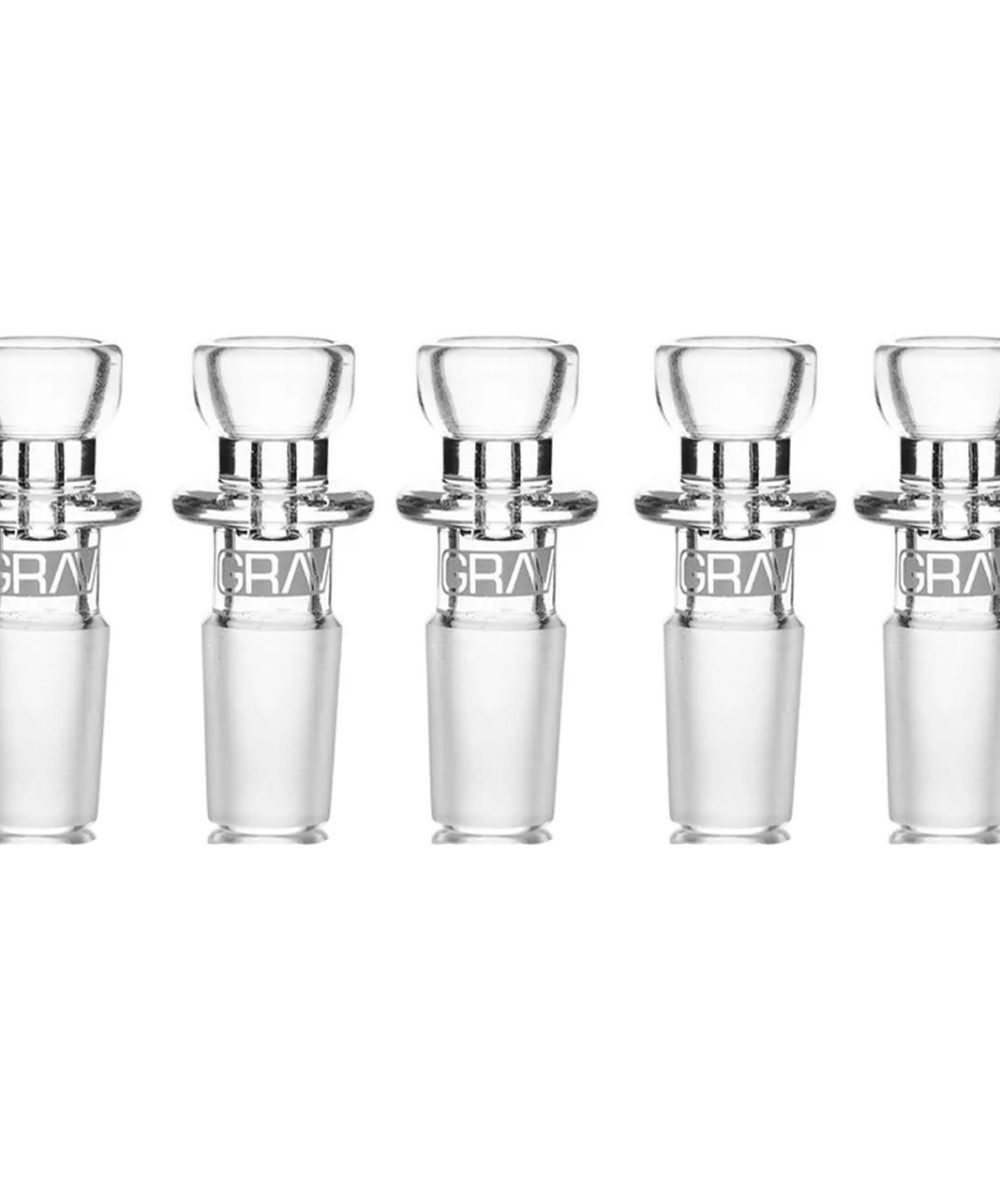 GRAV®: CUP BOWL FLOWER SLIDER CLEAR 1PC