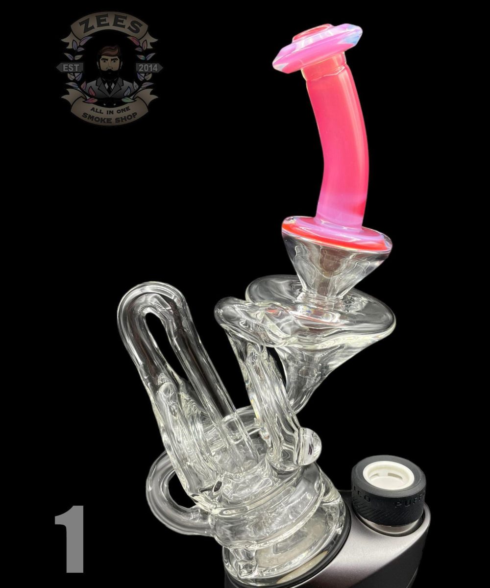 Alternative view of MAC ELEVEN GLASS: INFINITY RECYCLER PUFFCO PEAK ATTACHMENT