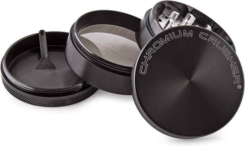 CHROMIUM CRUSHER: 63MM 4-PIECE GRINDER