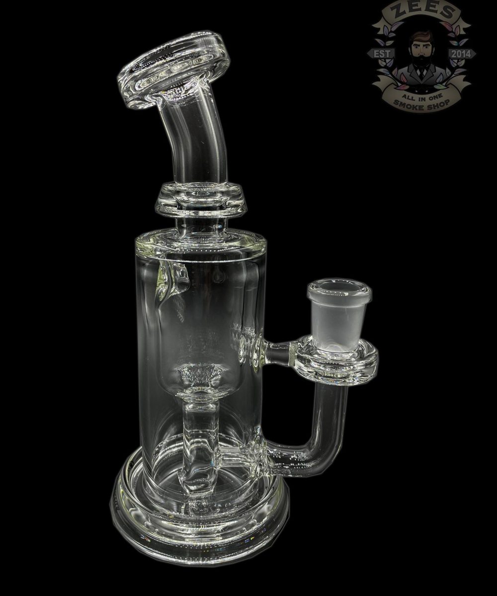 LEISURE GLASS: 7" CLEAR INLINE RECYCLER