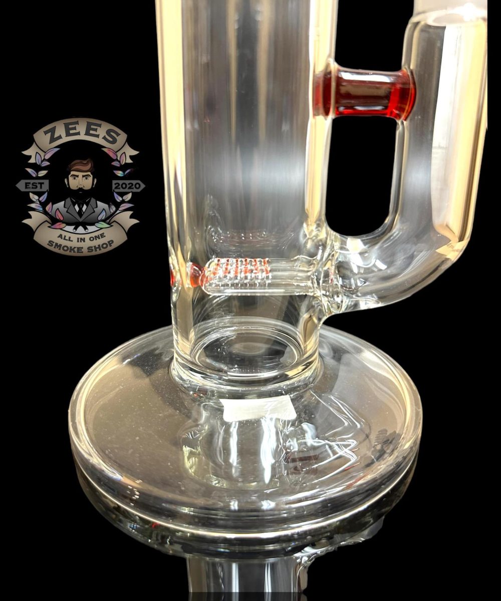 Alternative view of KENTA KITO: DOUBLE GRIDDED STEM STRAIGHT TUBE GOLD RUBY