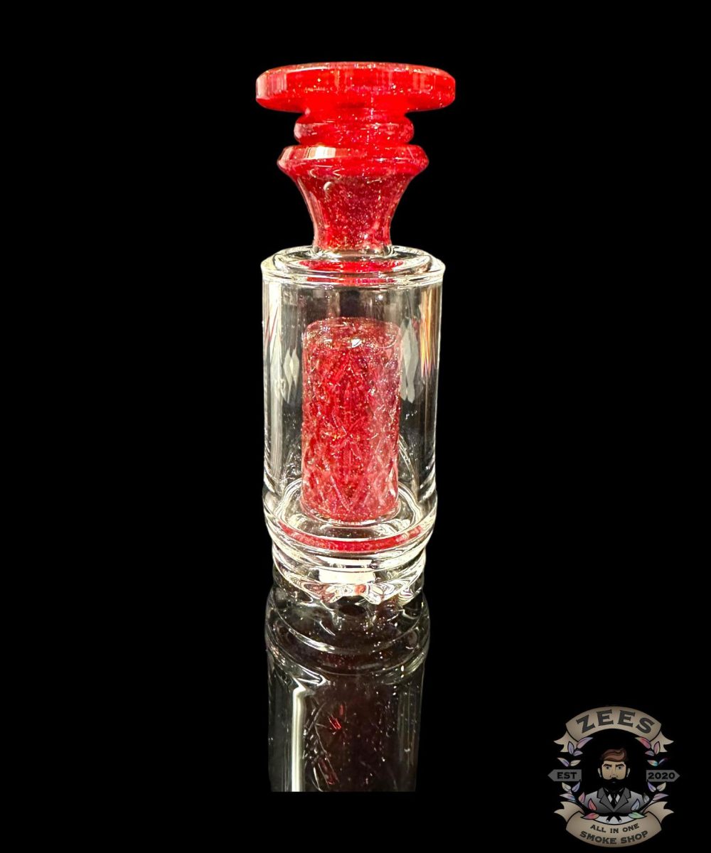 Alternative view of ENJOY AND PROSPER GLASS: CRUSHED OPAL PUFFCO PEAK ATTACHMENT