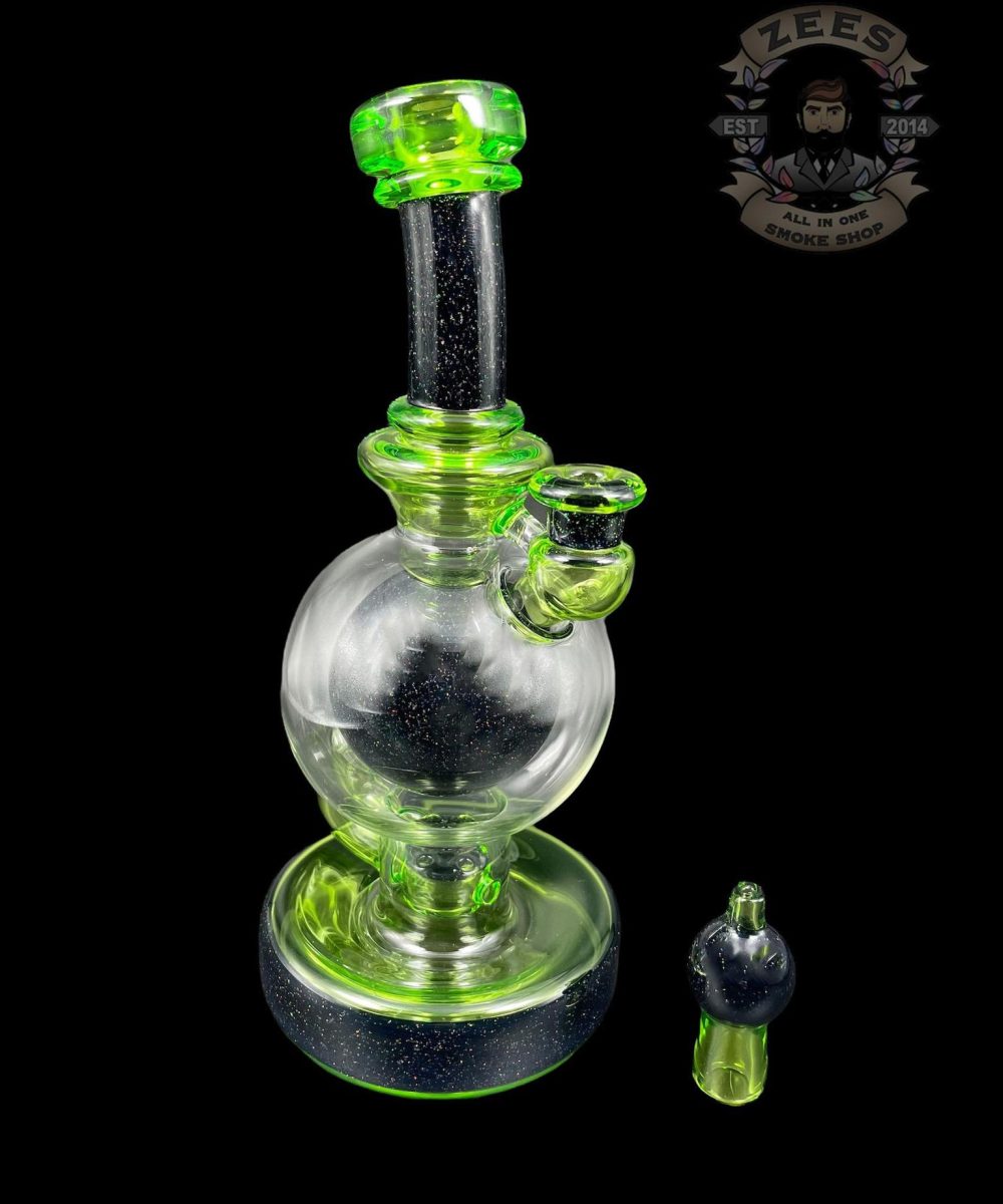 Alternative view of BRENT 503: 8" HATERADE CRUSHED OPAL BALL RIG W/ MATCHING CAP