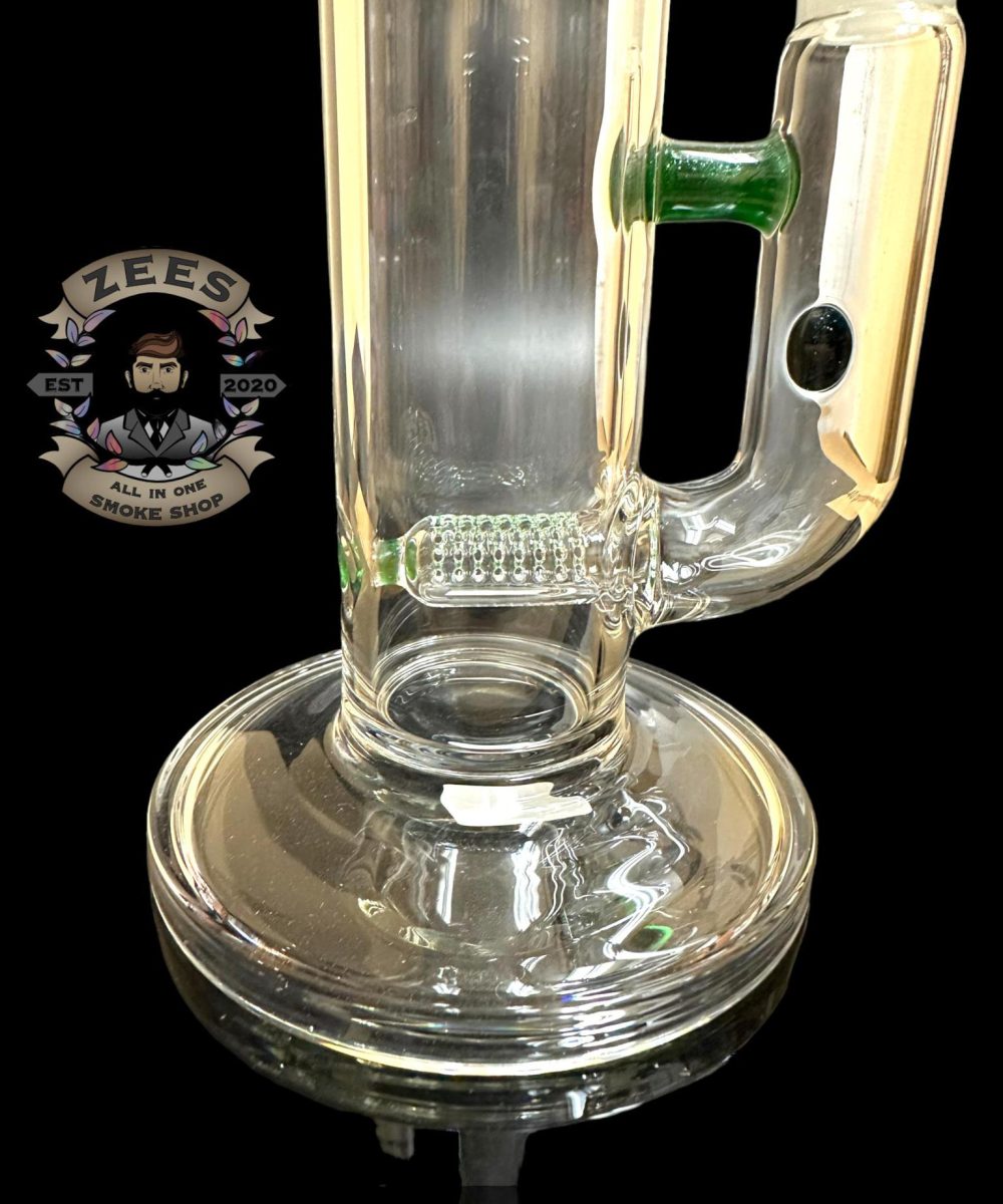 Alternative view of KENTA KITO: DOUBLE GRIDDED STEM STRAIGHT TUBE GREEN STARDUST