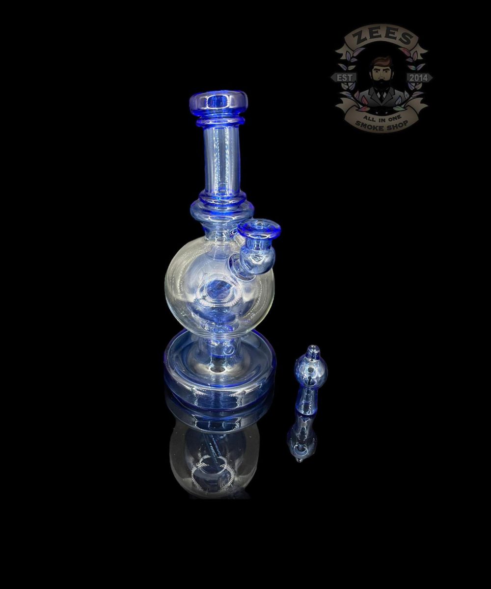 Alternative view of BRENT 503: 8" BLUE DREAM BALL RIG W/ MATCHING CAP