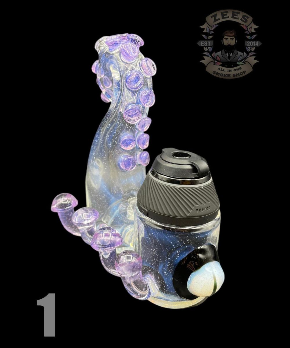 Alternative view of COOPERS GLASS: KRAKEN TENTACLE PUFFCO PROXY ATTACHMENT