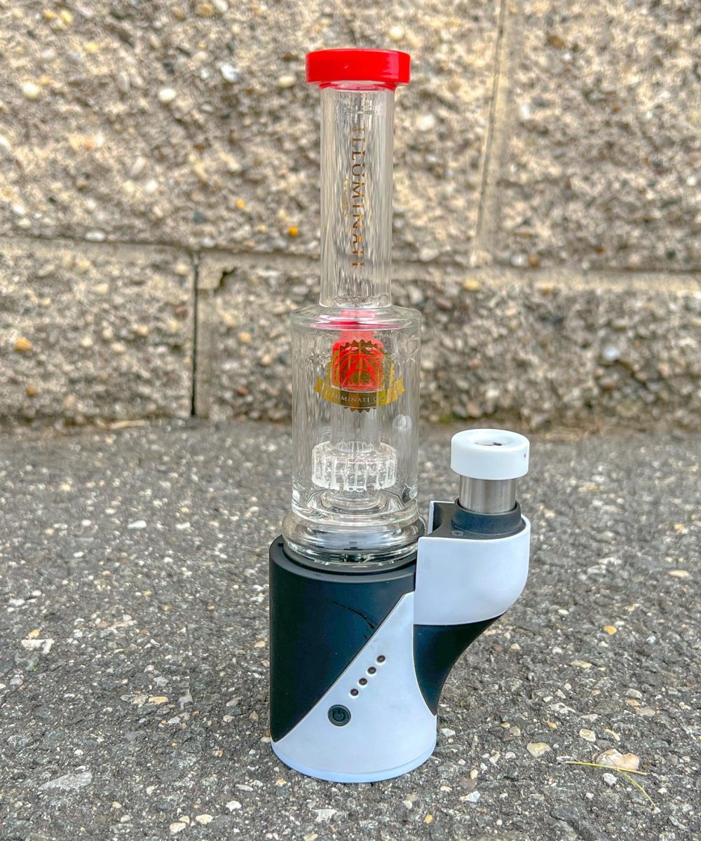 Alternative view of ILLUMINATI GLASS: SHOWER HEAD FOCUS V CARTA ATTACHMENT