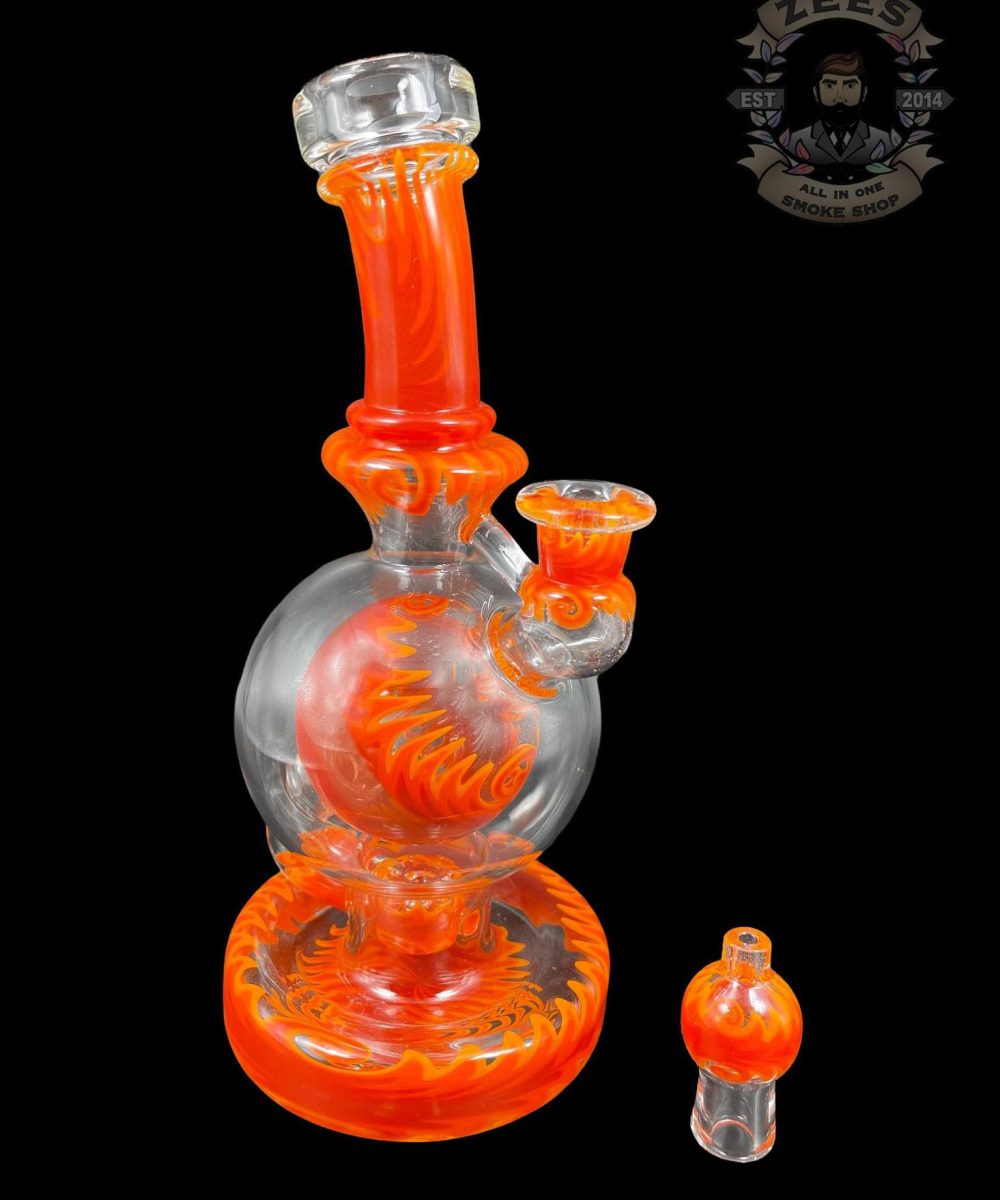 Alternative view of BRENT 503: 8" LAVA WIG WAG BALL RIG W/ MATCHING CAP