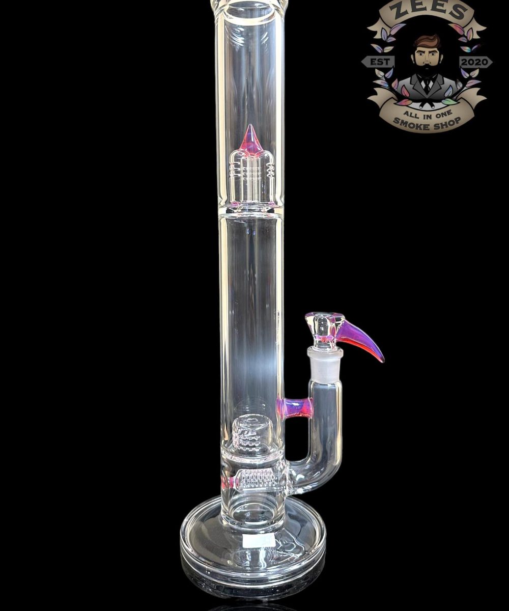 KENTA KITO: 360 GRIDDED STEM STRAIGHT TUBE TELEMEGENTA