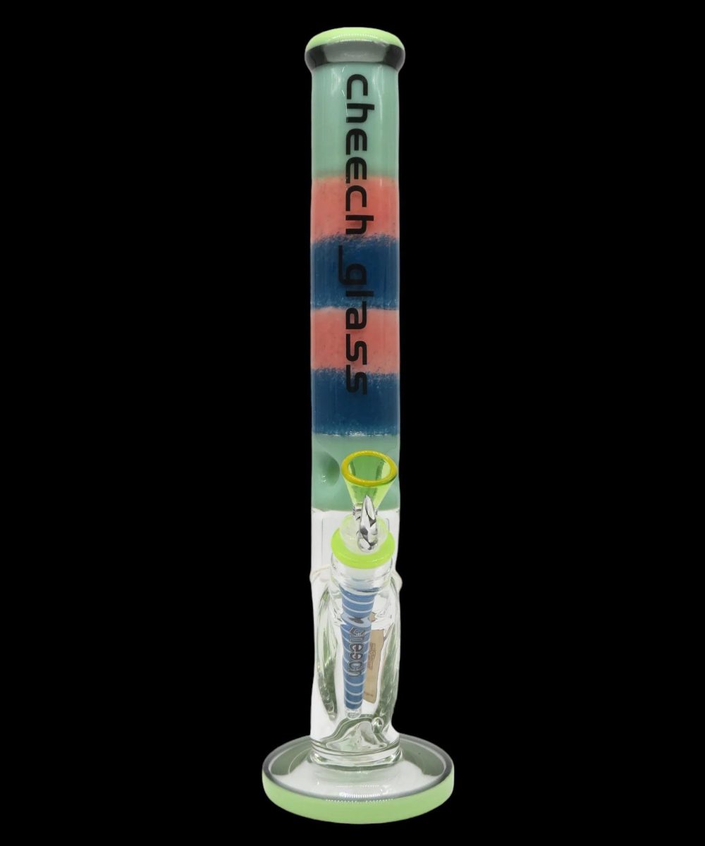 CHEECH GLASS™: 16" MULTICOLOR STRAIGHT TUBE