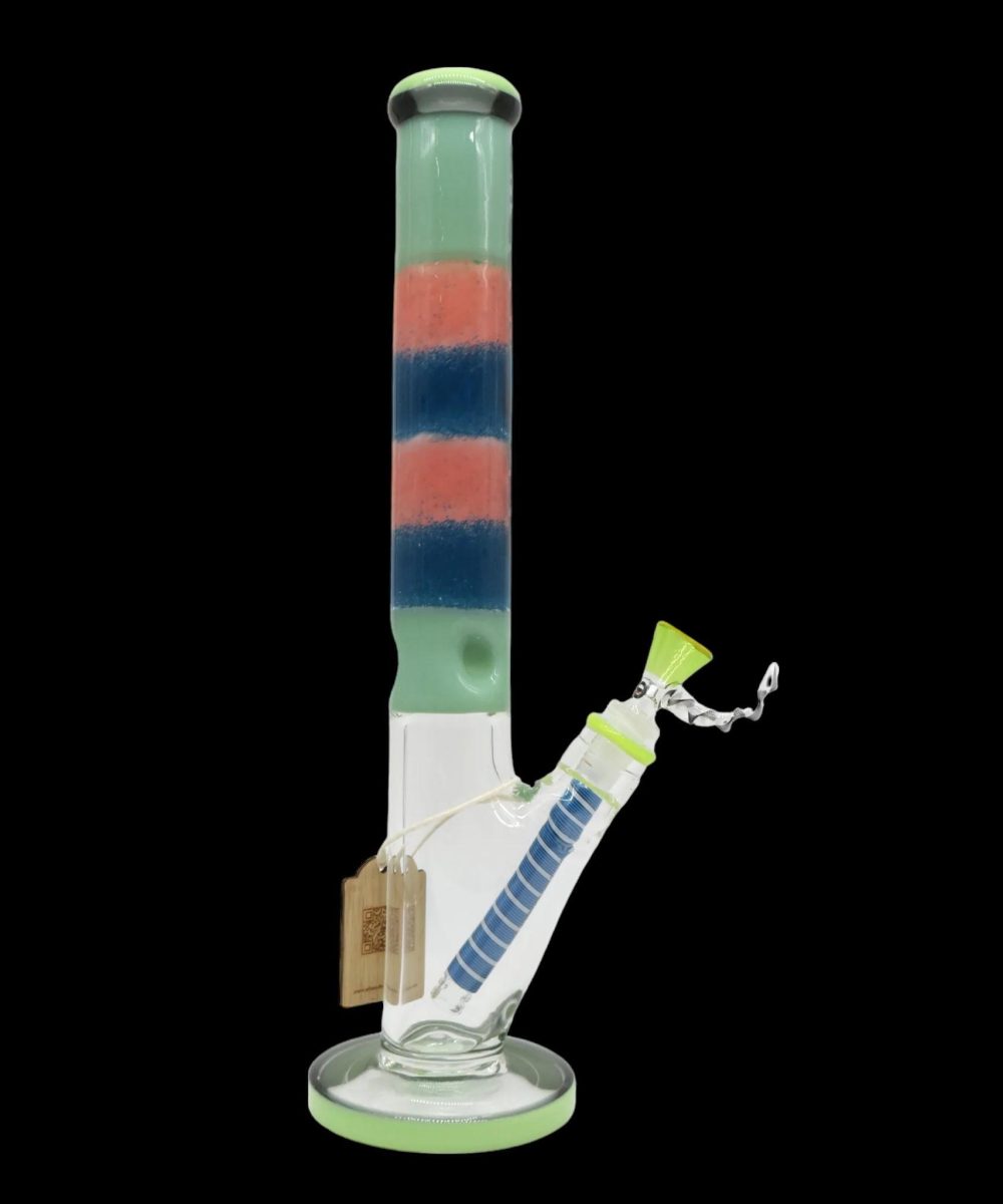 Alternative view of CHEECH GLASS™: 16" MULTICOLOR STRAIGHT TUBE