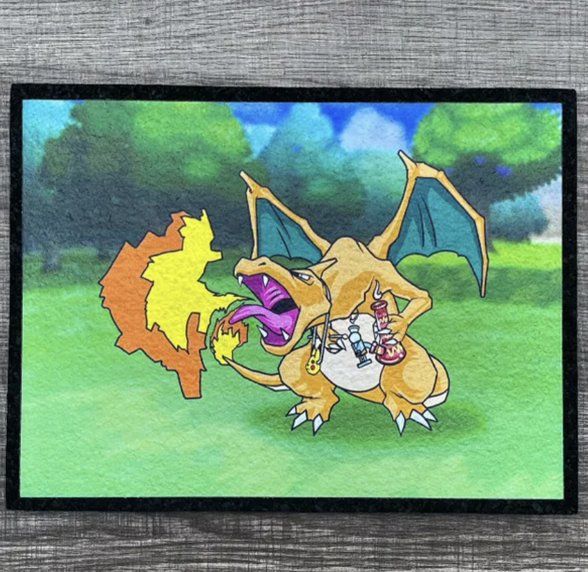 MOOD MATS: FOREVER ROLLING HIGH x ORFIN ORANGE CHARIZARD