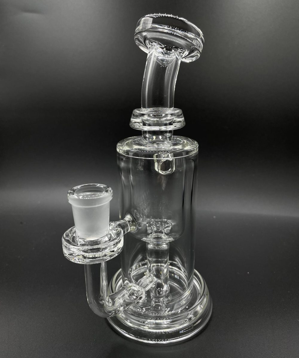 Alternative view of LEISURE GLASS: 7" CLEAR INLINE RECYCLER