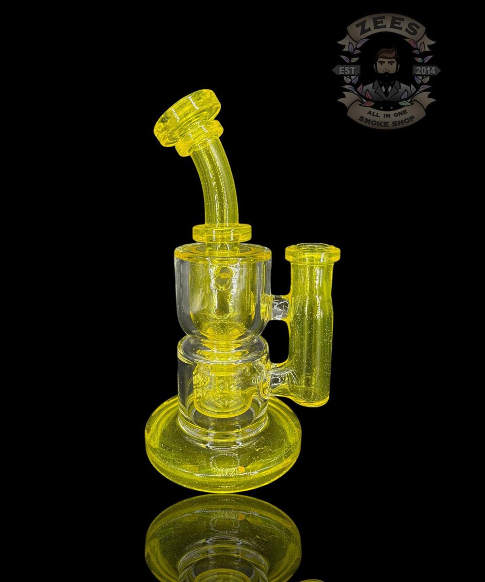 FATBOY GLASS: TERPS CFL MINI HOURGLASS TAURUS INCYCLER RIG